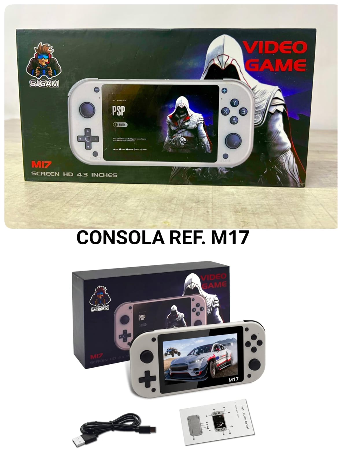 Consola Portatil Emulador De Juegos M17 PSP